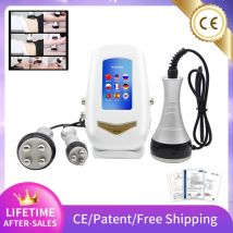 40K Cellulite Burning Body Face RF 3in 1 Ultrasonic Red Light Therapy Massager Wrinkle Removal Weight Loss Skin Tightening Facia