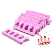 50 sztuk (25 par)/opakowanie narzędzie do zdobienia paznokci palce u stóp separatory lakier do paznokci pielęgnacja stóp gąbka separatory palców luzem Manicure Pedicure