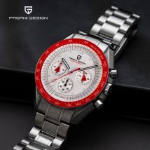 PAGANI DESIGN V5 Mens Quartz Watches Moon Luxury Chronograph Watch For Men Sapphire Waterproof Stainless Steel Reloj Hombre 2026