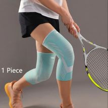 VBOSI 1-teilige rutschfeste Sport-Knie-Ärmel – atmungsaktiv und unterstützend für Männer und Frauen (nur 1 Stück)