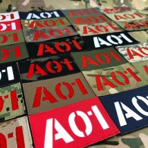 Reflective Material Laser Cutting Custom Patch Radio Call Sign Name Tapes Multicolor letters