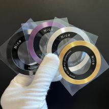 1 Stück magnetischer Metallring Universal-Handy-Magnet platte selbst klebend für kabellosen Ladest änder