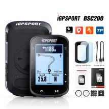 Ordenador inalámbrico para bicicleta, GPS IGPSPORT-ordenador inalámbrico BSC200 bsc 200 para bicicleta, velocímetro con GPS, odómetro,  pulgadas, ANT + APP, sincronización de pendiente, altitud