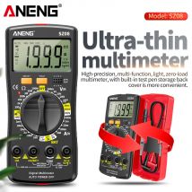ANENG SZ08 Professional Digital Multimeter  Ultra-thin Storage Meter Auto Voltmeter AC DC 220V Resistance Handhold Testers