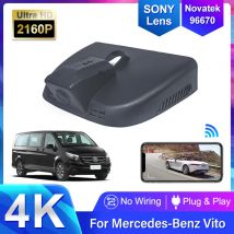 4K 2160P Plug and Play Auto DVR Wifi Dashcam für Mercedes Benz Vito w447 w639 für Mercedes Benz Vito Tourer Panel Van Mixto 2016