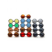 Luxury Brand Designer Round Steampunk Sunglasses Women For Men Fashion Vintage Travel Sun Glasses Popular Hip Hop Shades UV400