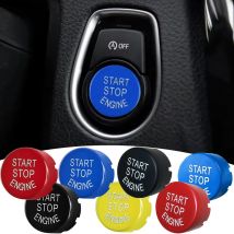 Auto Styling Start Stop Motor Taste Abdeckung Fit Für BMW F Chassis F20 F30 F34 F10 F48 F52 F15 F16 F25 F26