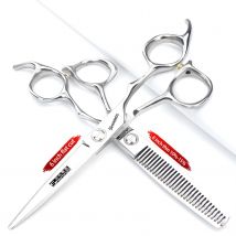 6-Zoll-Friseurschere mit Spezifikation, professionelle Friseurschere, Friseurschere-Set, flache, dünner werdende Haarschneidewerkzeuge