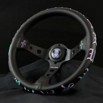 LW 320 mm Pablo Edition Stickerei Deep Dish Sportlenkrad für MOMO OMP NRG SPARCO HKB Nabe