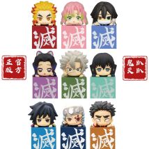 Anime Demon Slayer Kochou Shinobu Iguro Obanai Cosplay Cartoon Figurine Exquisite Garage Kits Handmade Model Xmas Gift