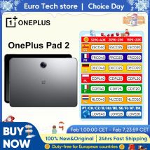 OnePlus Pad 2 Snapdragon 8 Gen 3 16GB+512GB Pamięć 12.1'' Ekran 144Hz 67W SUPERVOOC Aparat 13MP System Operacyjny 14.1 Tablet Android 2024