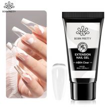BORN PRETTY 30g Clear Extension Gel Nagellack Hard Nail Gel für Nail Strengthen Building Nail Apex DIY Maniküre Nail Art