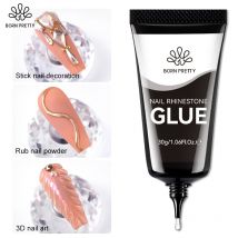 BORN PRETTY Klej do paznokci z kryształkami 30ML Żelowy klej do paznokci do zdobienia paznokci 3D Bling Żel do zdobienia paznokci Klej do zdobienia paznokci Klej do zdobienia paznokci Klej do