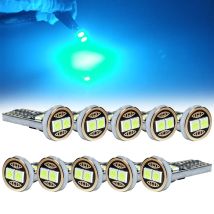10PCS T10 W5W 3030Chipsets LED Auto Seite Blinker Umriss Lichter Lampen 12V Plug und Play Canbus für Auto Bremse Rückfahrlicht