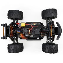 80 km/h ZD Racing 1/16 funkgesteuerter Monster Truck MT-16 High Speed 4*4 RC Off Road Auto RTR Wheelie Bar Metall CVD Chassis