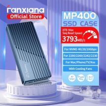 Fanxiang MP400 M.2 SSD Enclosure 40Gbps M.2 NVMe Case For USB4/USB3.2 Type C SSD Case Fast Cooling For 2280/2230 SSD Disk Box