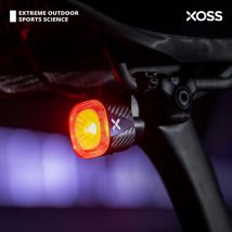 XOSS XR01 Inteligentne światło tylne Automatyczne wykrywanie hamulców Wodoodporne ładowalne światło