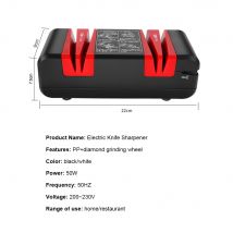 Electric Knife Sharpener Kitchen Knife Fast Knife Sharpening Stone Home Automatic Sharpener Knife Sharpening Stone