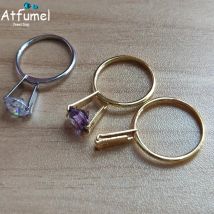 Adjustable Round Diamond Tweezers Four-Claw Gemstone Claw Wedding Ring Try-On Tool Stone Diamond Jewelry Tweezer