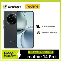 Versión Global realme 14 Pro 5G Smartphone 50MP Sony IMX882 OIS Cámara Dimensidad 7300 Energía 120Hz Curved Vision Display IP69