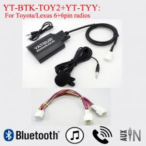 Yatour BTK Qualcomm 5.2 Hi fi Bluetooth car adapter for Lexus Toyota Camry Corolla Avalon Highlander RAV4 Vitz Land cruiser