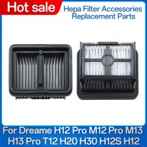 Per Dreame H12 Pro M12 Pro M13 H13 Pro T12 H20 H30 H12S H12 lavapavimenti accessori filtri schermo HEPA