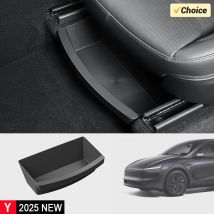Für Tesla New Model Y2025, starten Sie Wacholder-Frontsitze unter der Sitzschublade, TPE-Aufbewahrungsbox
