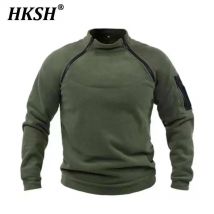 Hksh Herbst Winter neue Herren Flut Sweatshirt solide Outdoor warm atmungsaktiv taktische Pullover Streetwear ins schicke Hoodies hk2445
