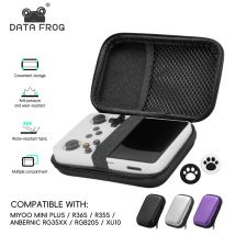 Daten Frosch Fall für anbernic rg35xx plus miyoo mini plus r36s r35s rgb20s xu10 Fälle Eva Abdeckung tragbare Tasche Gaming-Zubehör