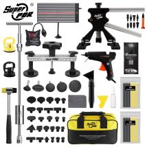 Strumento Super PDR Kit per rimozione ammaccature per auto Kit di riparazione ammaccature senza vernice Estrattore ammaccature Ventose Ventosa per auto Denting carrozzeria Strumenti auto