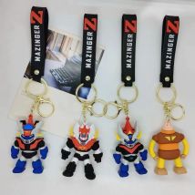 Demon Mech Warrior Iron Armor Universal Man Robot Gundam Portachiavi per auto Ciondolo Borsa Accessorio Catena