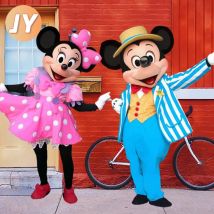 Disney Myszka Miki Minnie Postać z kreskówki Strój maskotki Reklama Przebranie Impreza Kostium zwierzęcy Cosplay Anime