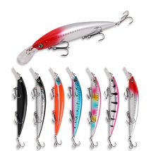 Wondersee Wobbler Sinking Minnow Bait 130 mm-36 g Köderqualität schwimmender harter Köder 3 Drillinge Karpfen-Angelgerät Großhandel