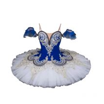 Abito da balletto blu per adulti Performa per ragazze Tutù da balletto professionale per danza del lago dei cigni Ragazze Donne