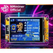 NMMiner NerdMiner V2 Hashrate Lucky Miner ESP32 Display Intelligente da 2,8 Pollici per Crypto Solo Lottery 960KH/s Bitcoin ESP32-2432S028R DROOM
