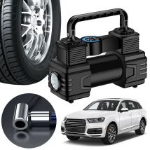 Pompa per pneumatici per Auto compressore d'aria automatico Display digitale gonfiatore per pneumatici per Auto elettrica 12V con pompa per pneumatici a vuoto a luce LED per tutti i veicoli