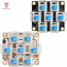 BIGTREETECH HBB Scheda pulsanti Hot key 7 pulsanti macro con tastiera di controllo Klipper LED per Voron 2.4 Trident Switchwire BTT Pi
