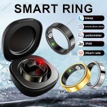 2026 nuevo anillo inteligente ritmo cardíaco presión arterial monitoreo del sueño seguimiento de movimiento IP68 impermeable hombres mujeres anillo inteligente regalo de vacaciones
