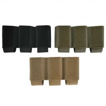 Tattico Triplo Magazine Pouch Gancio Anello Inserto elastico MAG Bag canguro 556 762 AR15 M4 Attrezzatura da caccia Airsoft Accessori