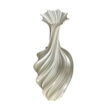 3d Printed Vase Modern Style Vase Flower Vase With Swirl Pattern Aesthetic Floral Display Vase For Living Room Desktop Decor