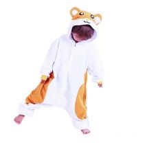 Kids Zipper Hamster Animal Onesies Cartoon Halloween Cosplay Costume One-Piece Pijamas Christmas Gift Sleepwear Raccoon KigurumI