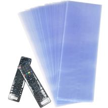 1/5/10/20PCS Transparente Schrumpfen Film Tasche Anti-staub Schutzhülle Abdeckung Für TV klimaanlage Fernbedienung Schrumpfen Kunststoff