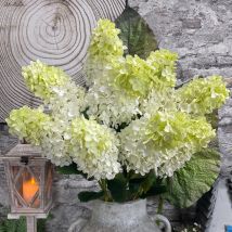 Sunmade Kegel Hortensie Seide künstliche Blumen Wohnkultur Hochzeits dekoration grüne Blumen für Handwerk blau Flores künstliche