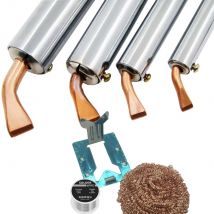 Saldatore elettrico Heavy Duty Calore esterno 50W 75W 100W 150W 200W 300W Saldatore ad alta potenza Punta a scalpello Manico in legno