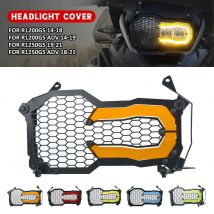 Für bmw r1250gs lc adventure r1250 gs motorrad zubehör flipable scheinwerfer gitter schutz abdeckung schutz kits