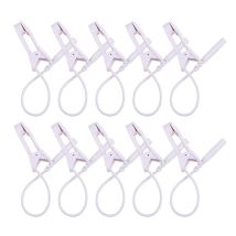 Ear Pain Relief Clip Tens 2.0mm Pin Breast Nipple Electrode Lead Wire for TENS Unit Physiotherapy Machine Connection Cable Massa
