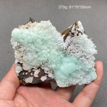 100 % natürliche blaue Aragonit-Kristall-Edelstein-Erzproben, kostenloser Versand