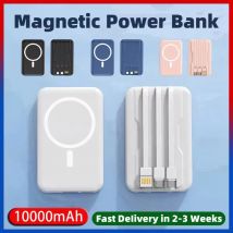 PURFIELD Banca di potere magnetica 10000mAh PD20W 22.5W Mini banca di potere portatile a ricarica rapida wireless per iPhone Samsung Xiaomi