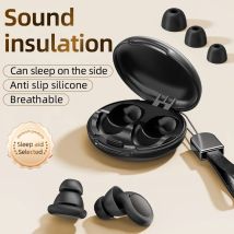 PARAMITA music noise-cancelling earplugs, soft silicone ear cups, reusable swimming waterproof earplugs