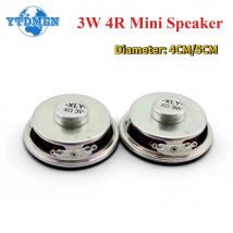 2 Stück 3 W 4R Lautsprecher Durchmesser 4 cm/5 cm Mini-Verstärker-Lautsprecher 3 Watt 4 Ohm 40 mm 50 mm Lautsprecher für Arduino